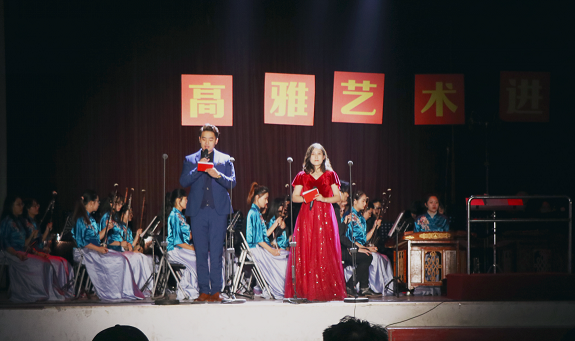 “高雅艺术进校园”beat365官方网站高雅艺术进校园专场音乐会圆满结束