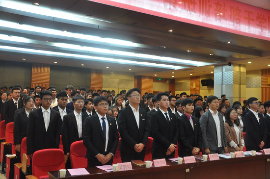 beat365官方网站第一届团学干部培训班第一讲暨开班典礼